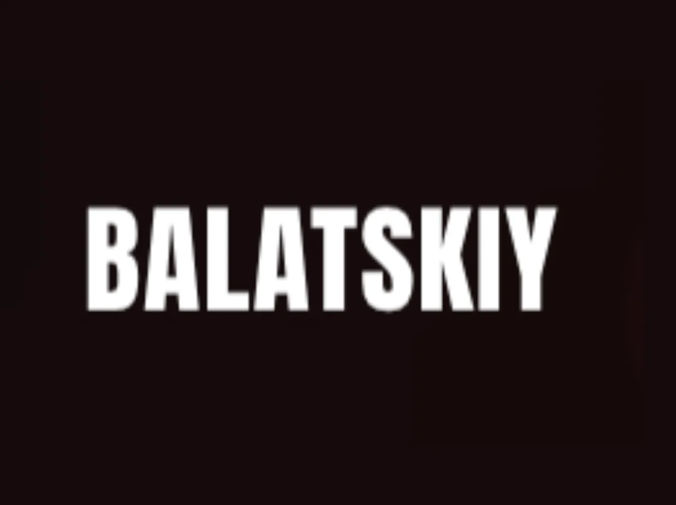 Ивент-диджей Balatskiy